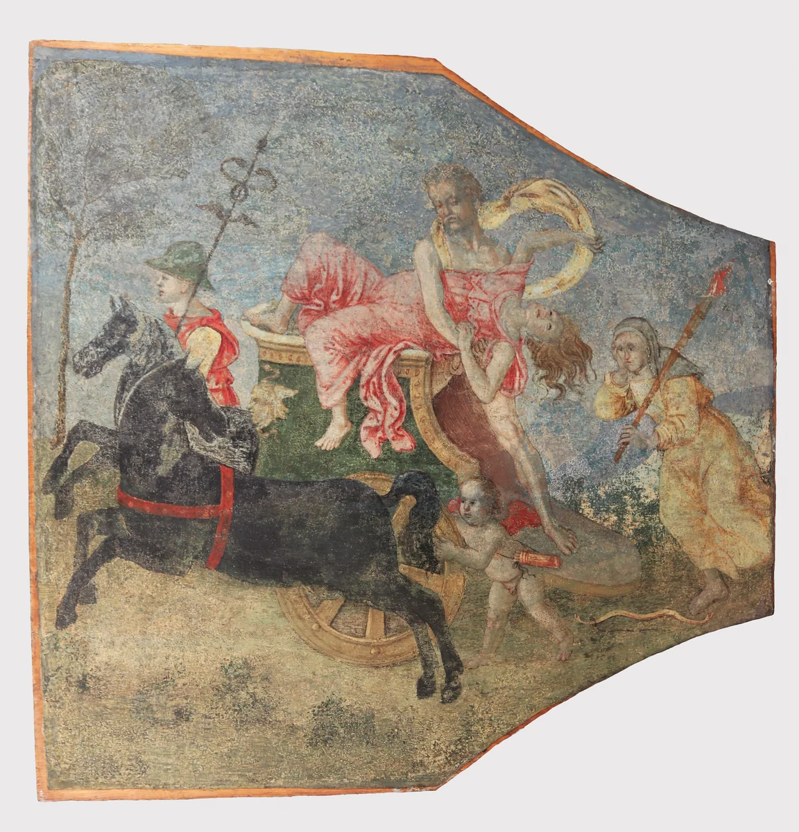 Rape of Proserpine by Pinturicchio, painting, 1504-1514