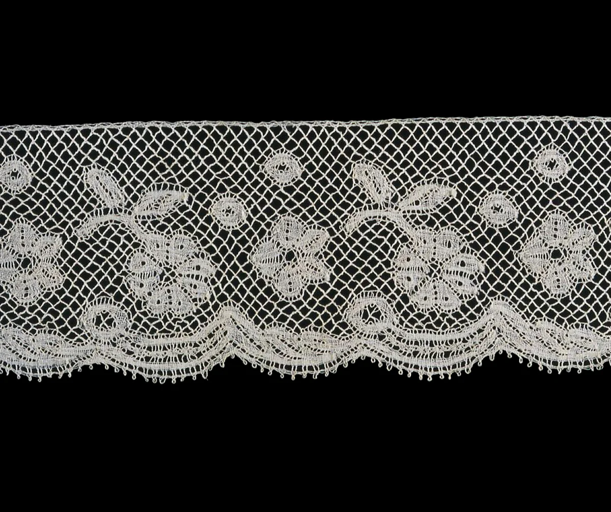 Two Borders by Belgium, textile, 1850-1900