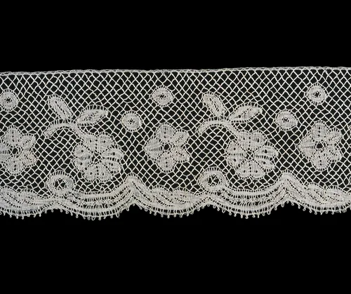 Two Borders by Belgium, textile, 1850-1900