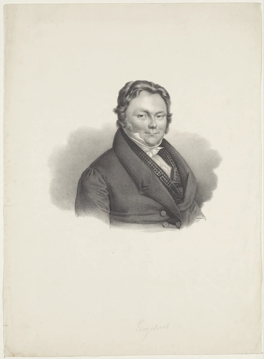 Portret van Jöns Jacob Berzelius by anonymous, print, 1822-1845