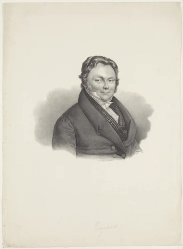 Portret van Jöns Jacob Berzelius by anonymous, print, 1822-1845