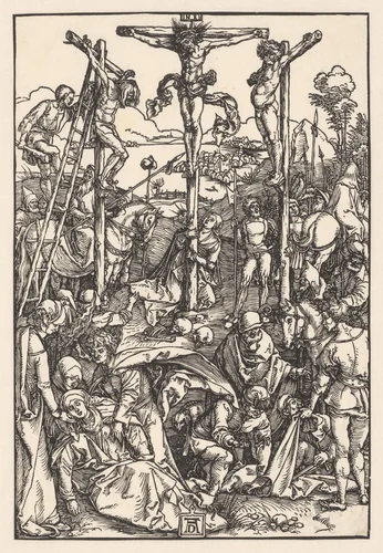 Kruisiging by Unknown, print, 1503-1504