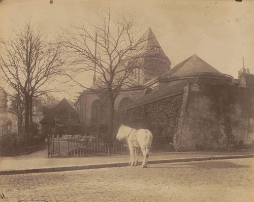 Saint-Médard by Eugène Atget, photograph, 1900