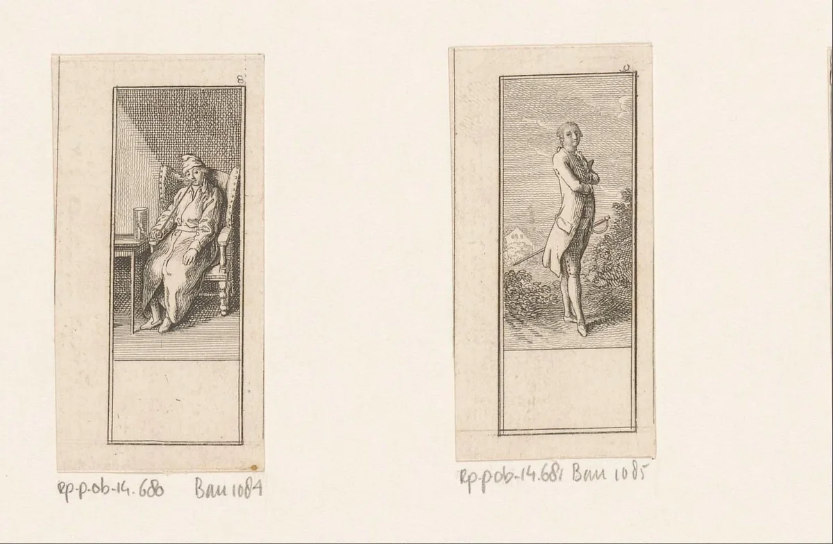Slaperigheid by Daniel Nikolaus Chodowiecki, print, 1784