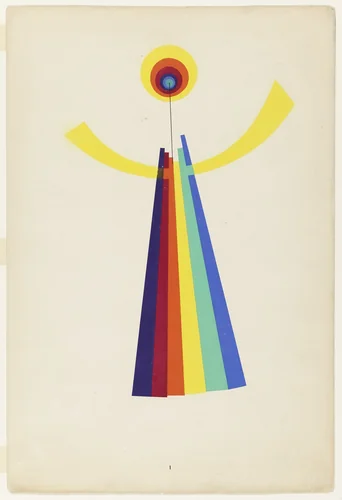 Mime from Revolving Doors by Man Ray, print, 1926