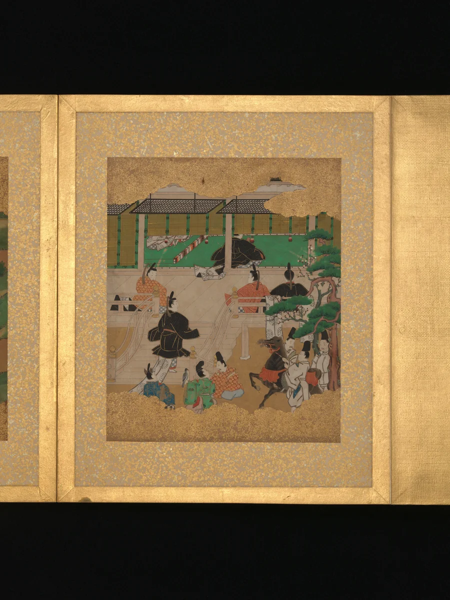 Twelve Scenes from The Tale of Genji by Unidentified Artist, painting, 1634-1666