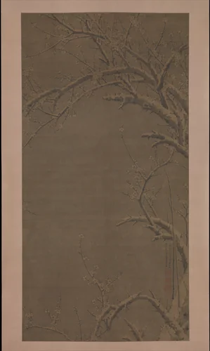 The Pure Whiteness of Winter by Xu Jing, painting, 1441