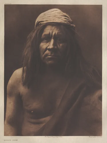 Portfolio II, Plate 57 / Mohave Chief by Edward Curtis, other, 1903