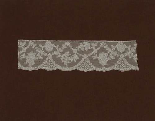 Fragment (Border) by France Valenciennes, textile, 1765-1775