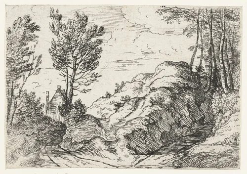 Tweesprong by Lodewijk de Vadder, print, 1615-1655