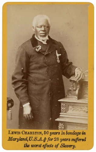 Lewis Charlton by W. J. Chapman, photograph, 1884