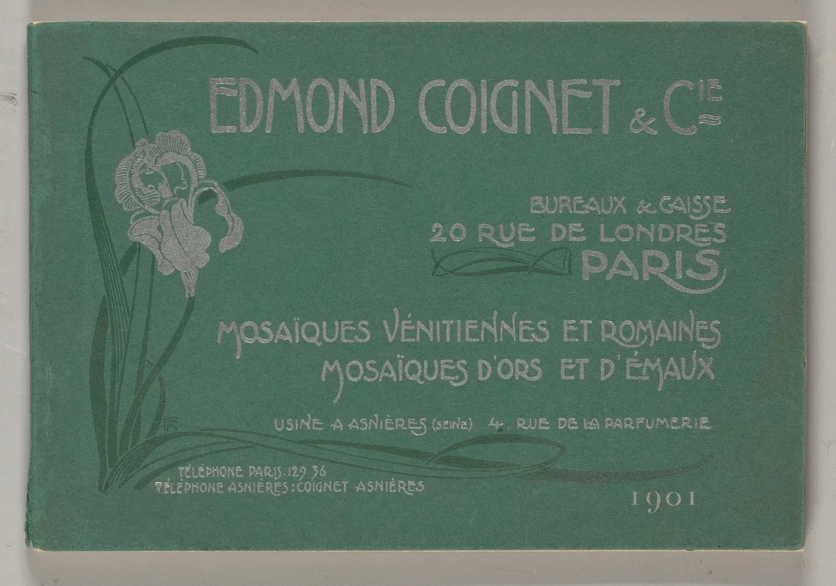 Carreaux mosaïques by Edmond Coignet, artwork, 1901