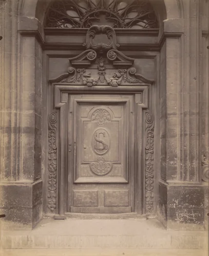 Porte. L'église Saint-Paul by Eugène Atget, photograph, 1902