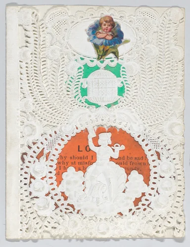 Valentine by anonymous, other, 1842-1875