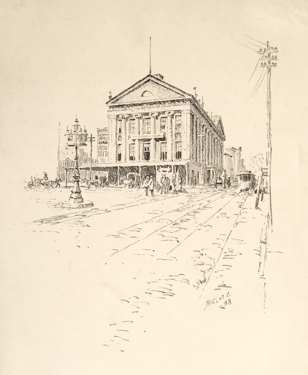 Untitled by Karl Friedrich Wilhelm Mielatz, print, 1898