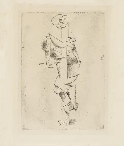 Mademoiselle Léonie by Pablo Picasso, print, 1910