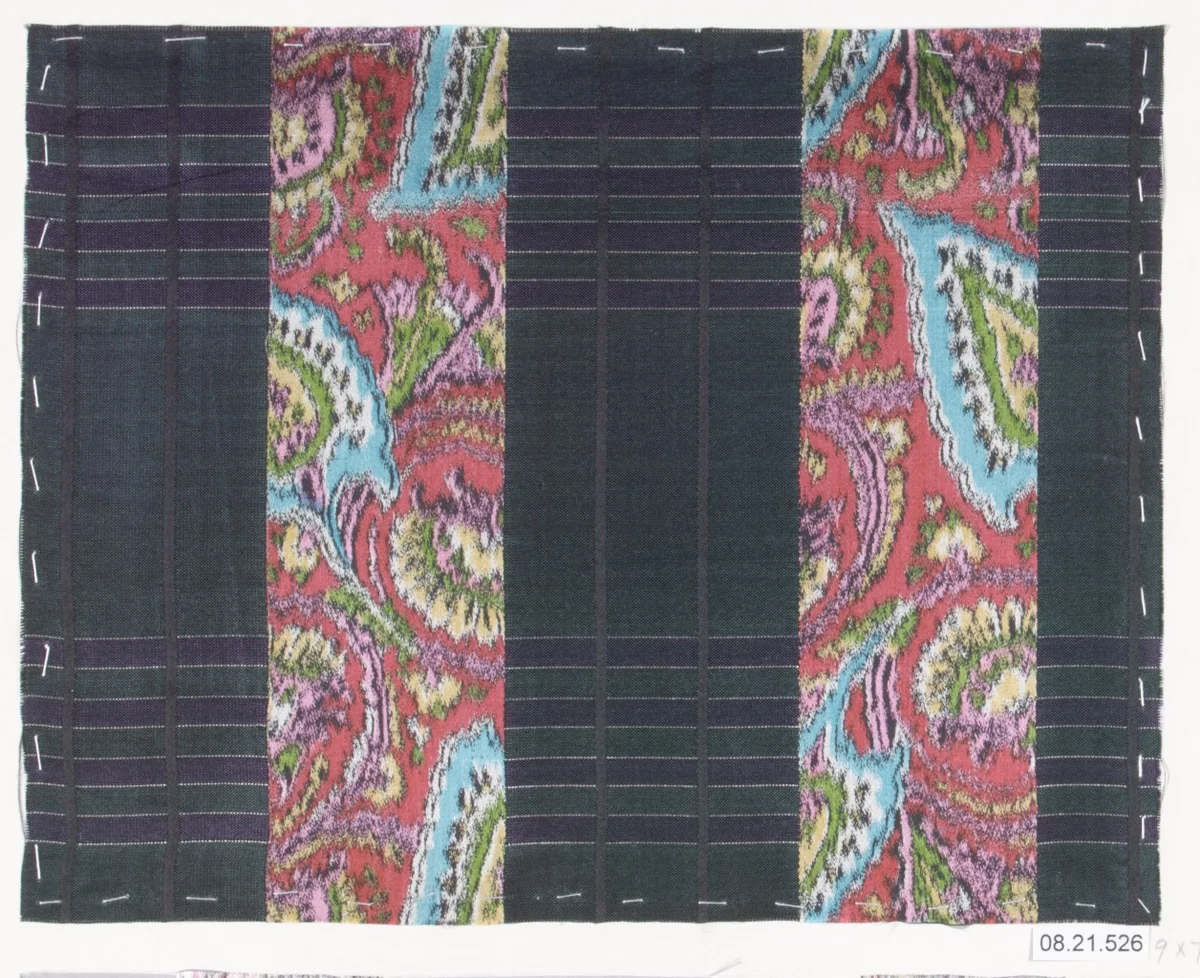 Textile sample by Unknown Designer, textile, 1900