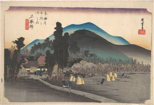 Ishiyakushi, Ishiyakushi Ji by Utagawa Hiroshige (歌川広重), print, 1824-1844