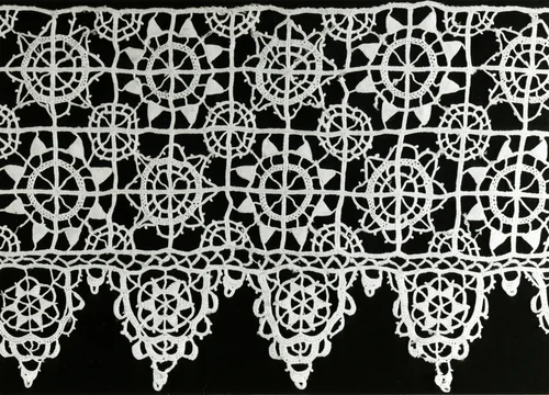 Border by Probably Italy, textile, 1601-1625