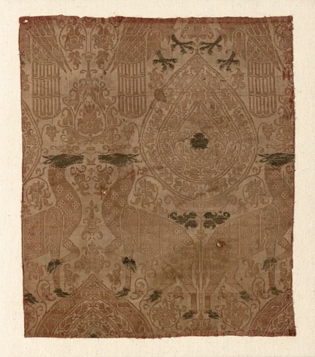 Fragment by Italy or Spain or the Middle East, textile, 1201-1300