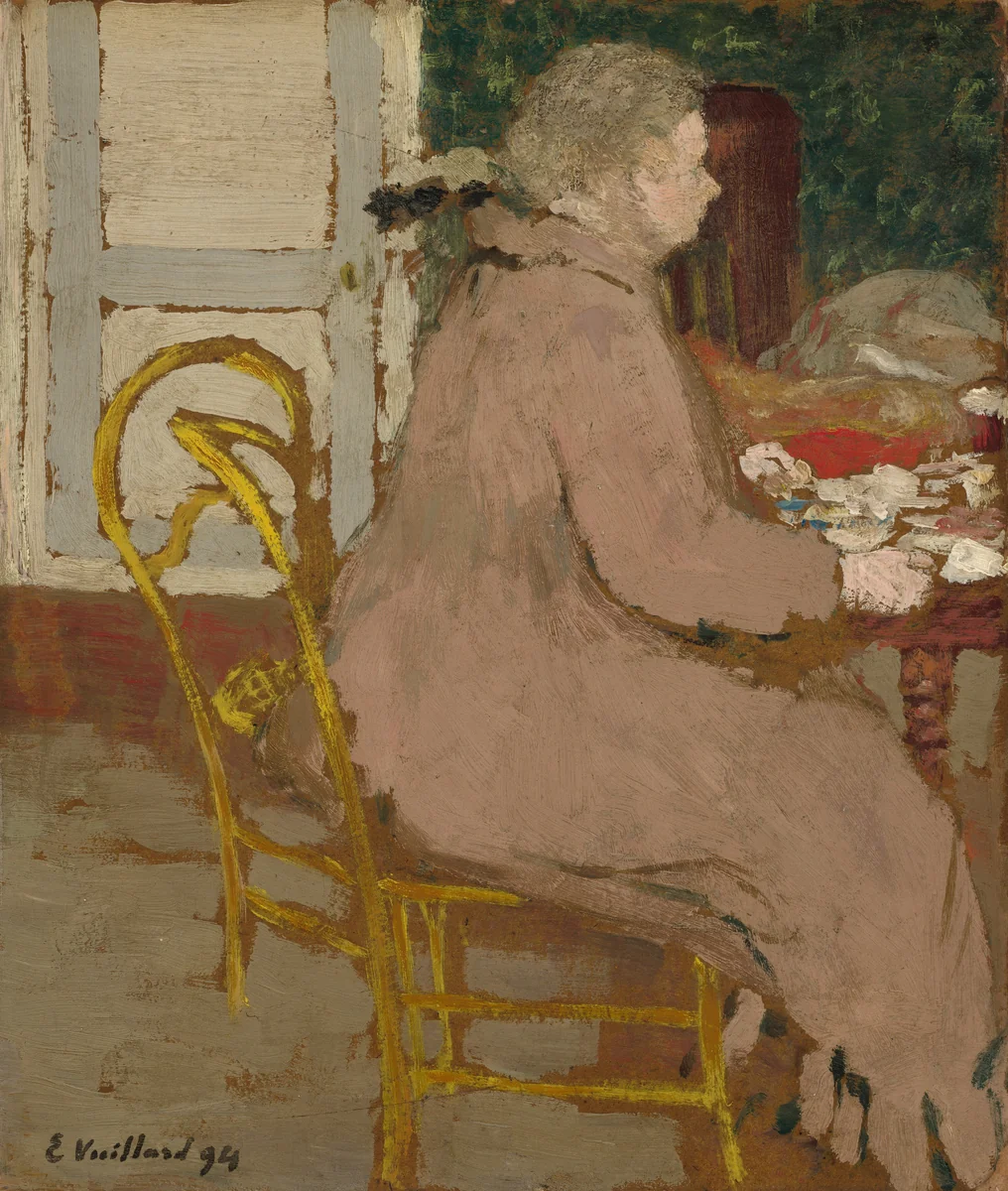 Breakfast by Edouard Vuillard, painting, 1894