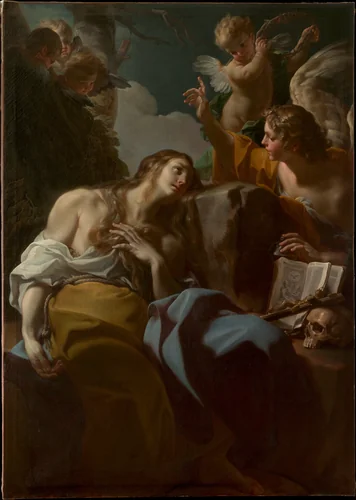 The Penitent Magdalen by Corrado Giaquinto, painting, 1745-1755