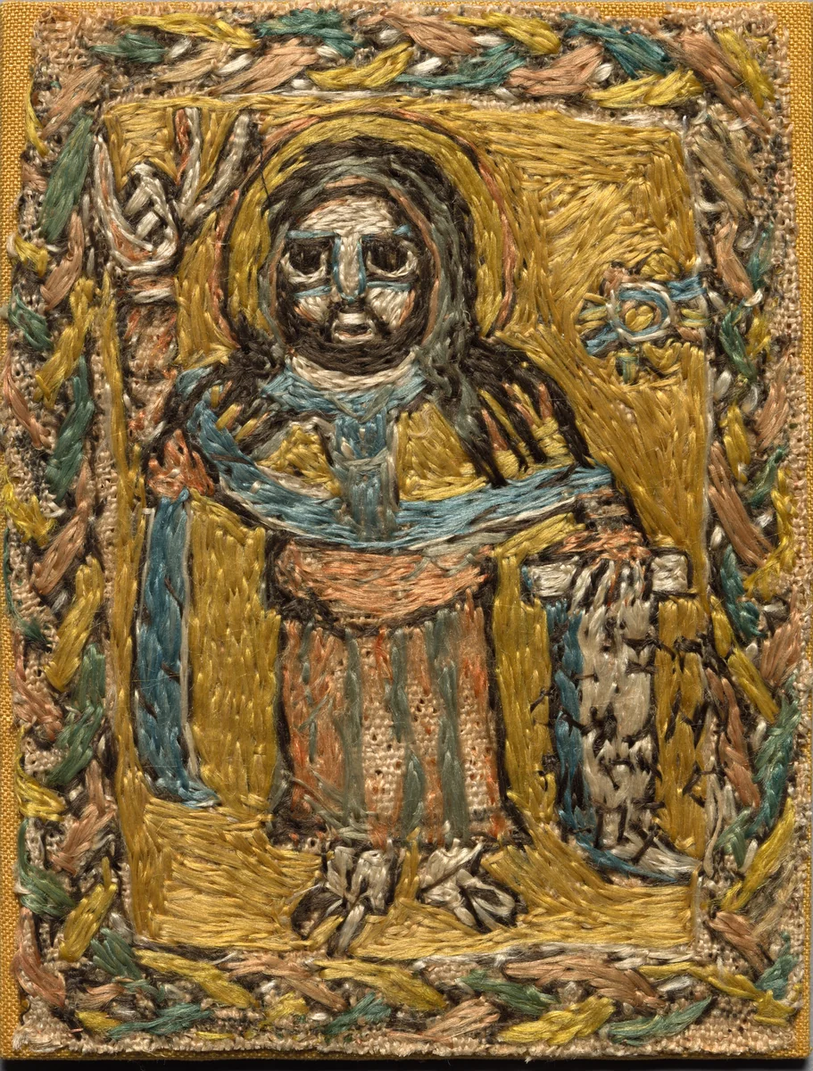 Fragment of a Clavus by Unknown, textile, 775-825