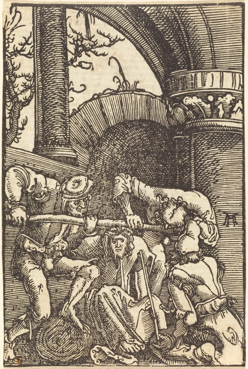 Christ Crowned with Thorns by Albrecht Altdorfer, print, 1513