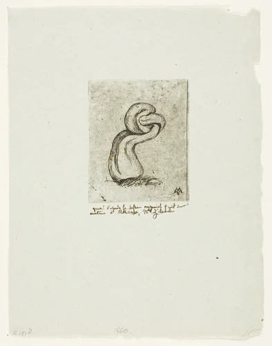 The Sickly Cryptogam by Charles Meryon, print, 1860