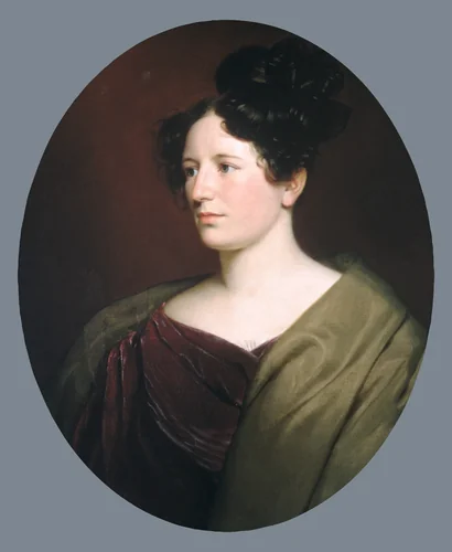 Mrs. David Cadwallader Colden by Charles Cromwell Ingham, artwork, 1830