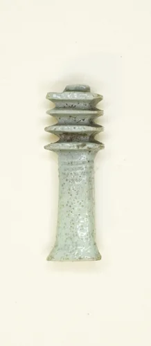 Amulet of a Djed Pillar by Egyptian, metalwork, -664--332