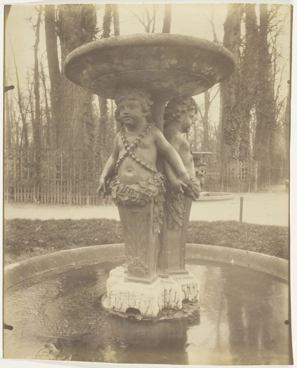 Versailles, Les Marmousets by Jean-Eugène-Auguste Atget, photograph, 1906