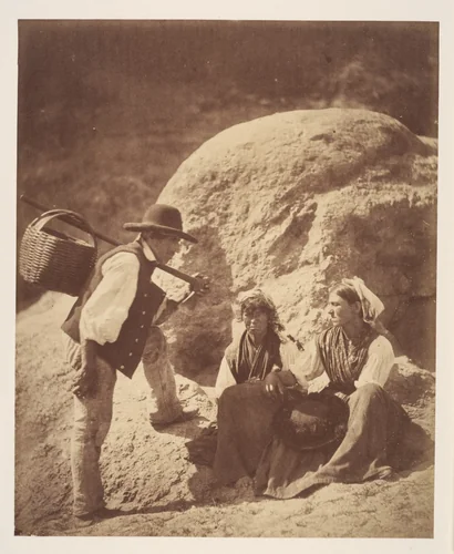 Peasants of the Alto-Douro by Joseph James Forrester, photograph, 1856