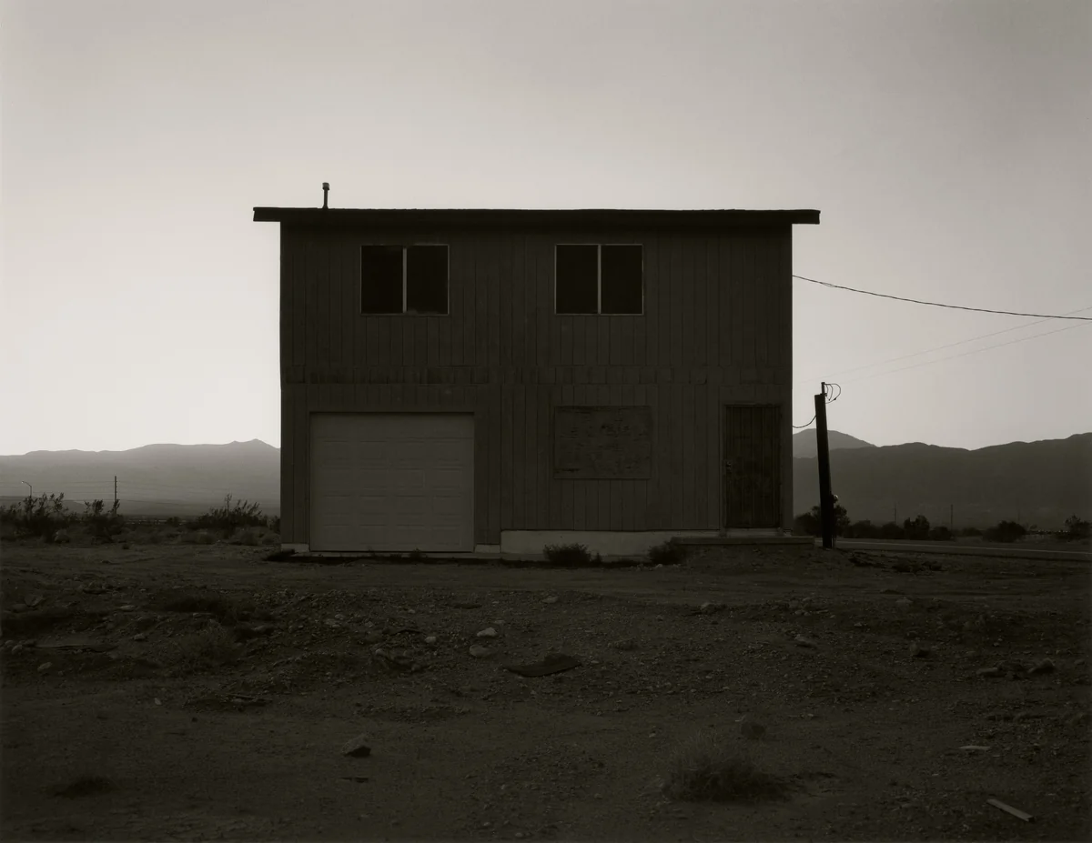 Salton City by Mark Ruwedel, photograph, 2010