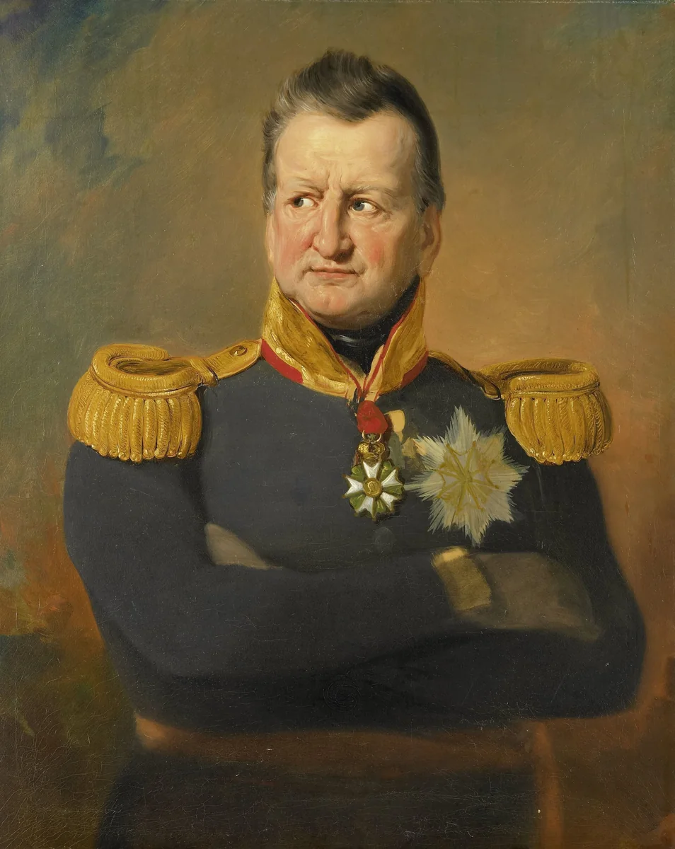 Portrait of Baron David Hendrik Chassé, Lieutenant-General by Jan Willem Pieneman, painting, 1832