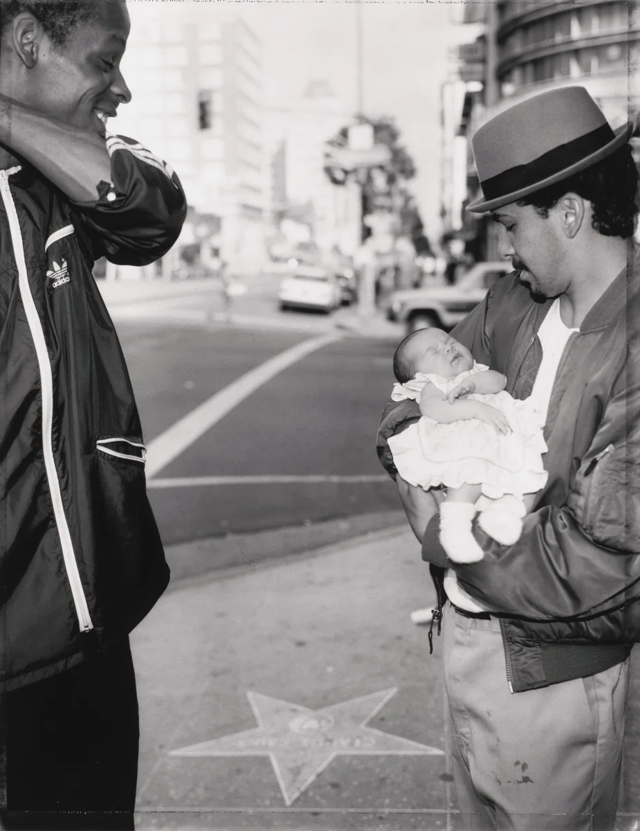 Hollywood (#3) by Jim Goldberg, photograph, 1989