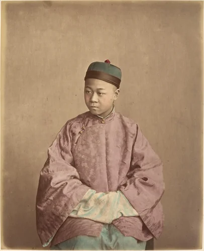[Young Chinese Gentleman] by Raimund von Stillfried, photograph, 1870-1879