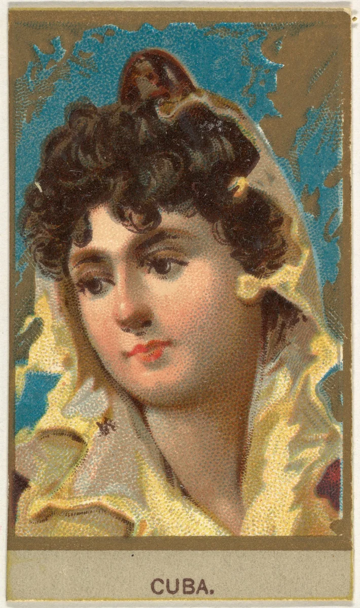 Cuba, from the Races of Mankind series (T181) issued by Abdul Cigarettes by Abdul Cigarettes, print, 1881