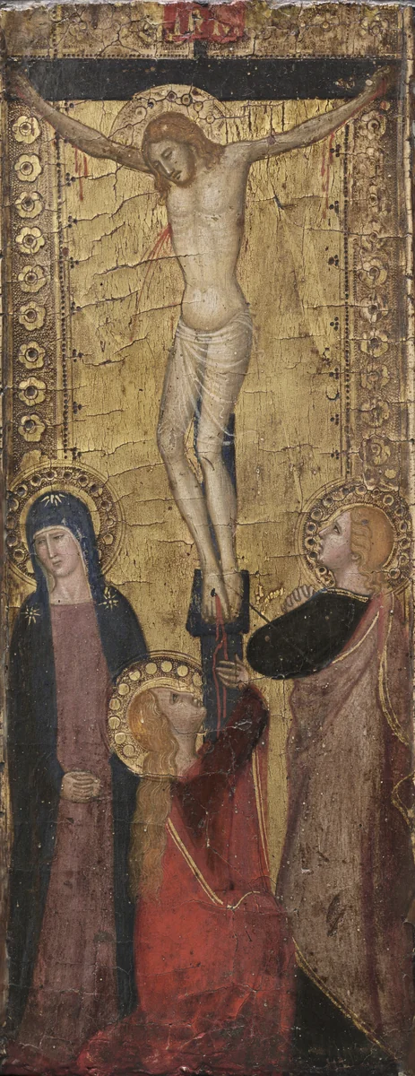The Crucifixion by Andrea da Firenze, painting, 1360-1369