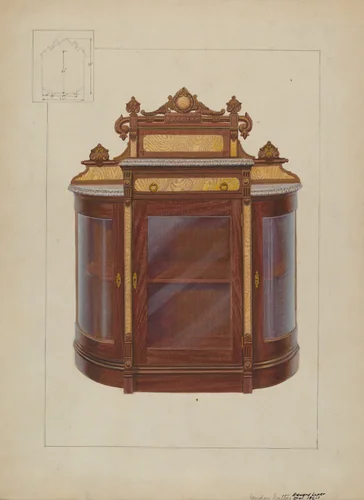 China Closet by Gordon Saltar
Edward L. Loper, index of american design, 1937