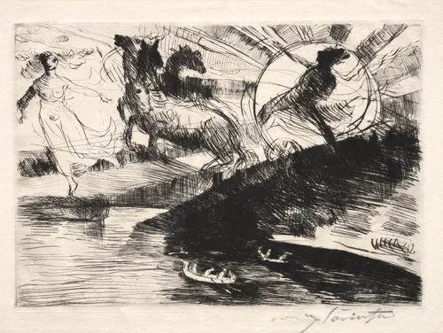 Helios by Lovis Corinth, print