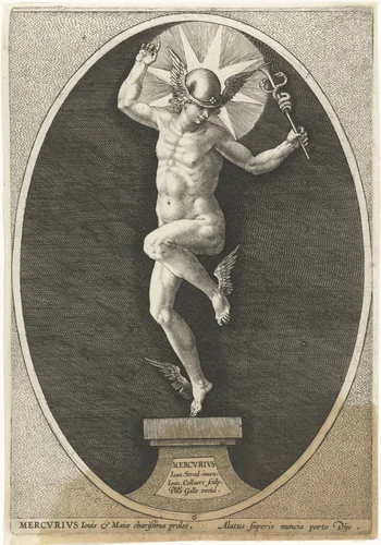 Mercurius by Unknown, print, 1585-1628