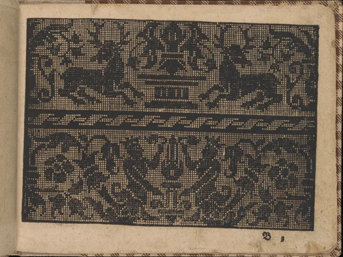 New Künstlichs Modelbuch (Page 5 recto) by Bernhard Jobin, book, 1600