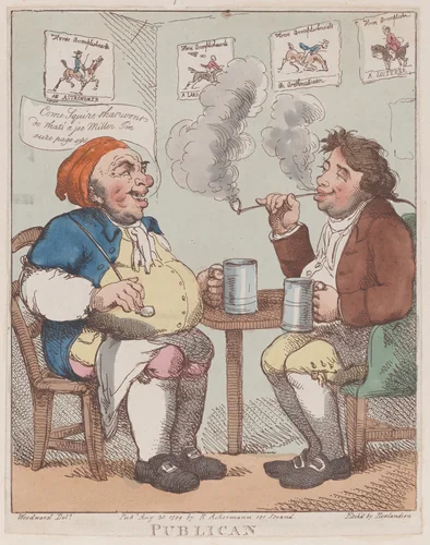 Publican by Thomas Rowlandson, print, 1799