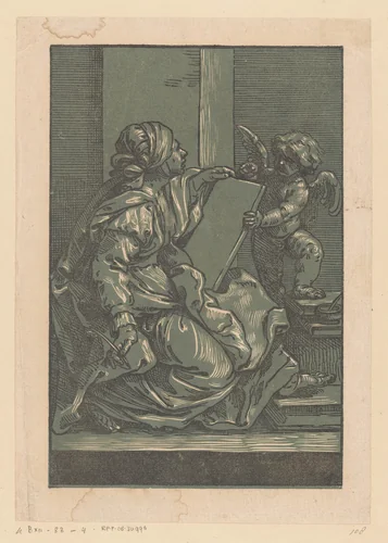 Sibille by Bartolommeo Coriolano, print, 1609-1676