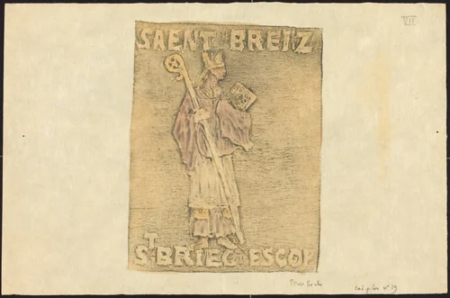 Saint Brieuc by Pierre Roche, print, 1855-1922