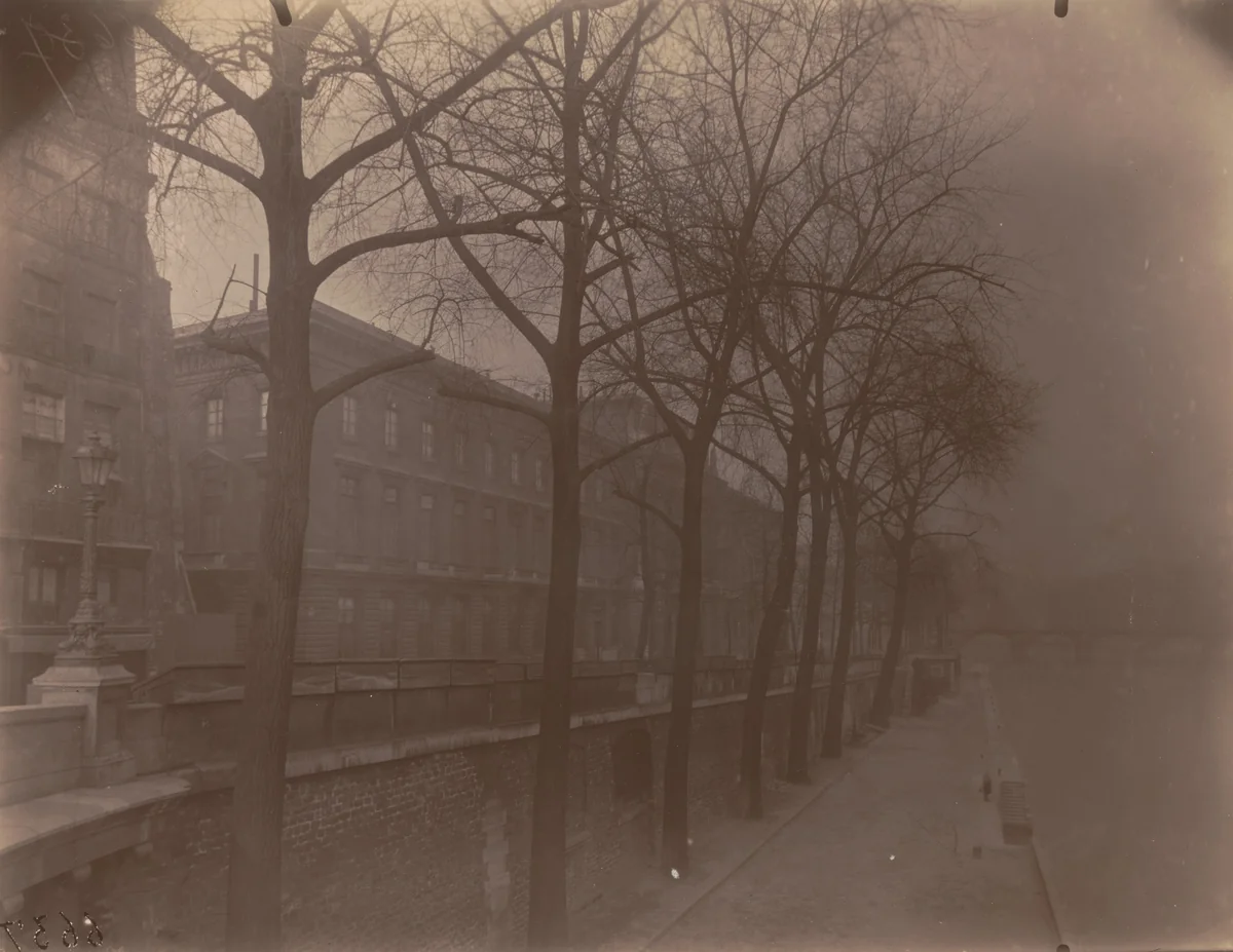 La monnaie. Quai Conti by Eugène Atget, photograph, 1926
