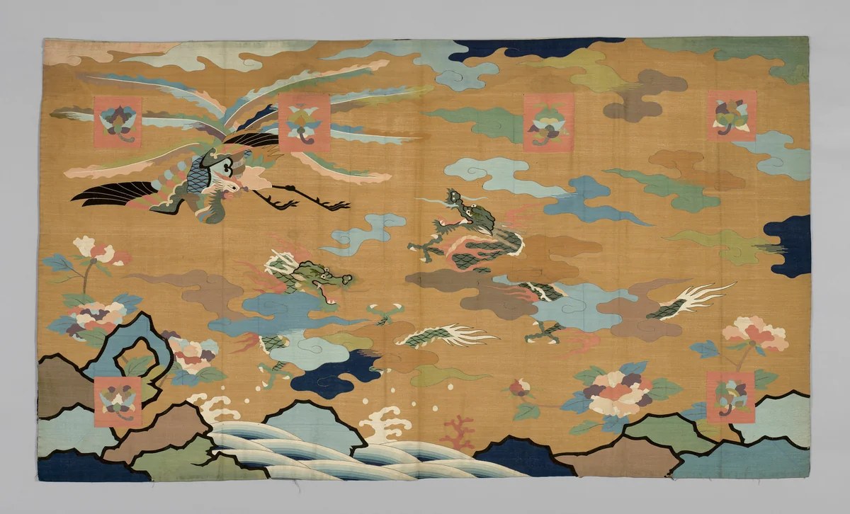 Kesa by Japan, textile, 1775-1800