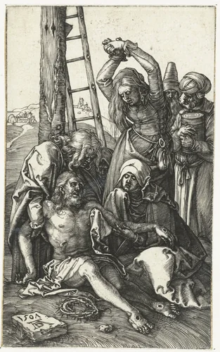 De bewening by Unknown, print, 1507