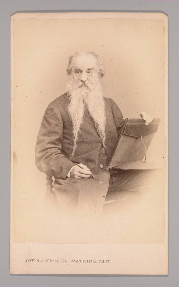 [James Baker Pyne] by John and Charles Watkins, photograph, 1860-1869